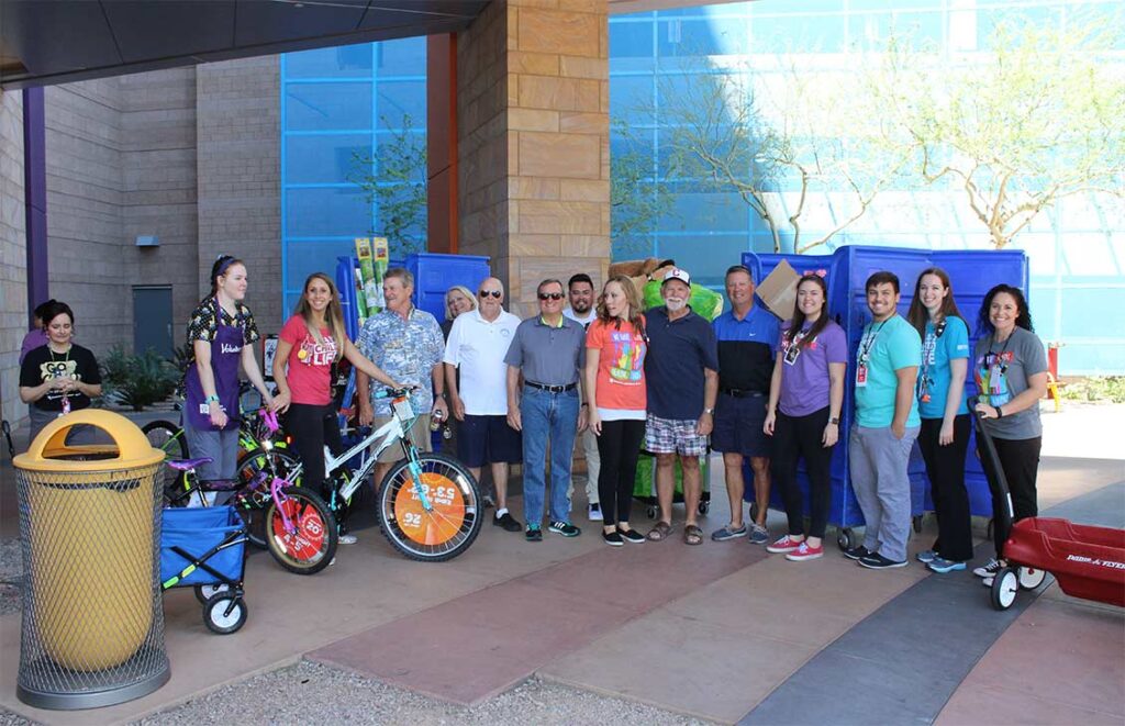 PCH Toy Drive Delivery